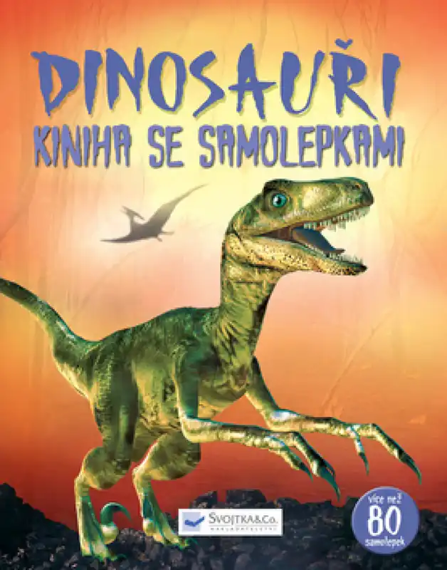Nízká Cena Dinosauři - Kniha se samolepkami