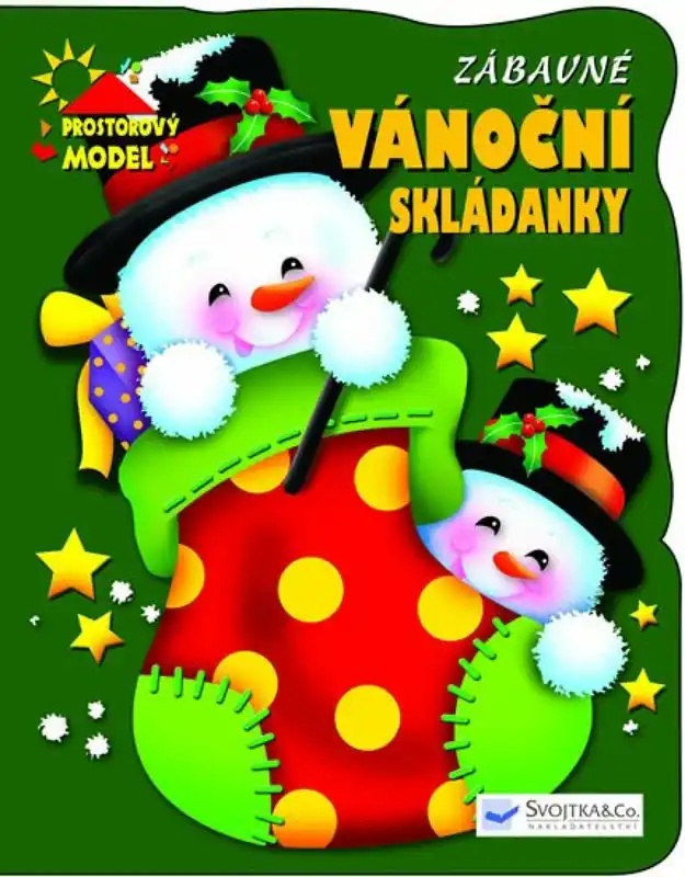 Originální Zábavné vánoční skládanky