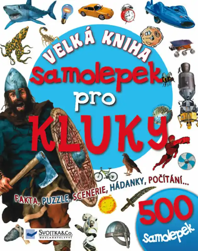 Dokud Zásoby Vydrží Velká kniha samolepek pro kluky