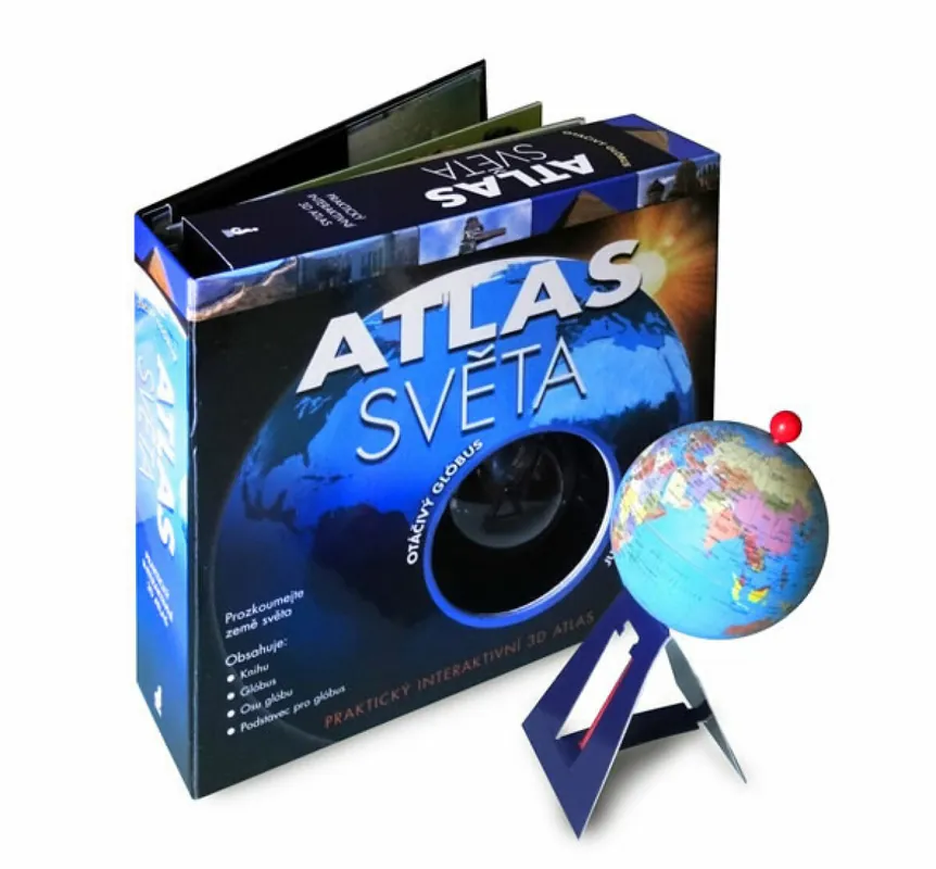 Finální Výprodej Atlas světa a otáčivý glóbus
