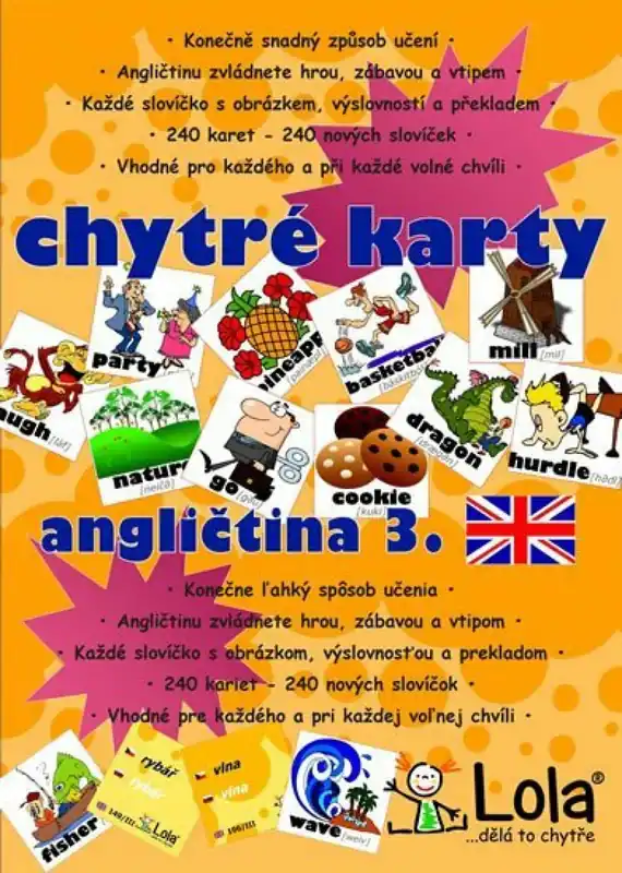Speciální Cena Chytré karty - Angličtina slovíčka 3