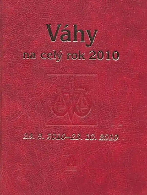 Značkový Váhy na celý rok 2010