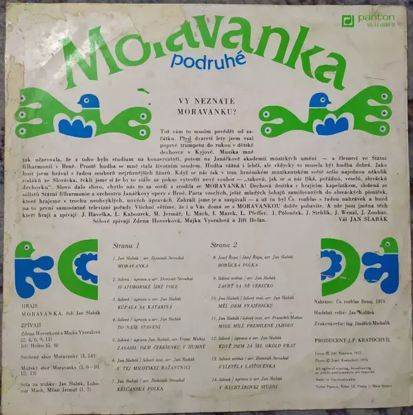 Moravanka Podruhé Doprava Zdarma