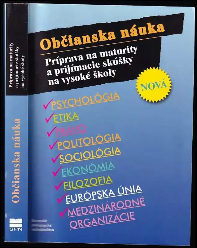 Občianska náuka - Príprava na maturity a prijímacie skúšky na vysoké školy Akční Nabídka