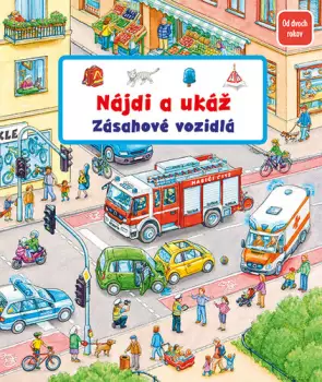 Autentický Nájdi a ukáž : Zásahové vozidlá