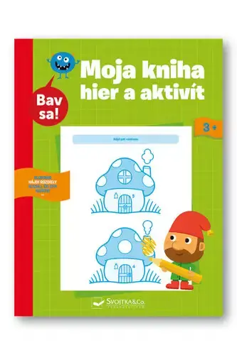 Moja kniha hier a aktivít 3+ : bludisko, nájdi rozdiely, hľadaj, čo sem nepatrí Koupit Online