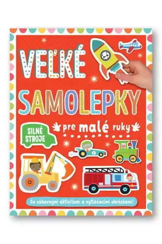 Rychlé Dodání Silné stroje : veľké samolepky pre malé ruky