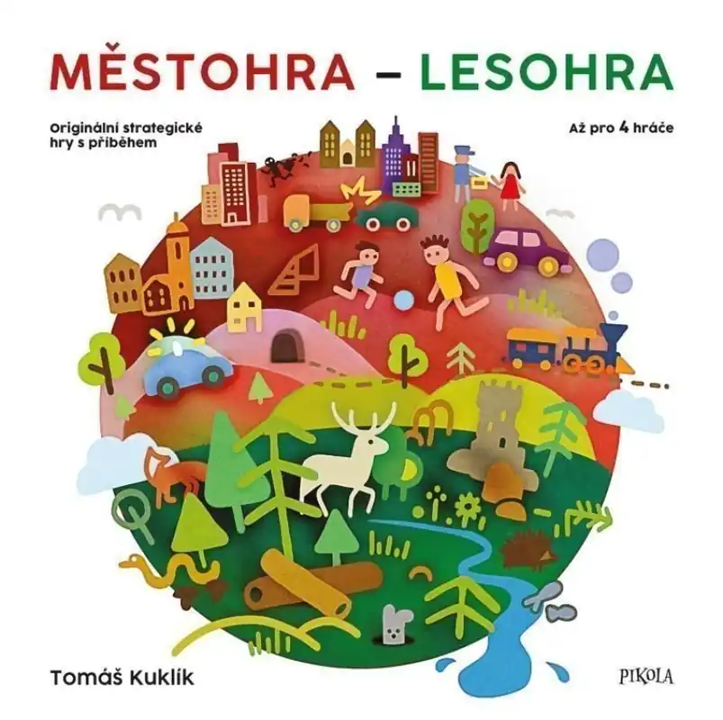 Městohra - Lesohra : originální strategické hry s příběhem : až pro 4 hráče Cenově Výhodný