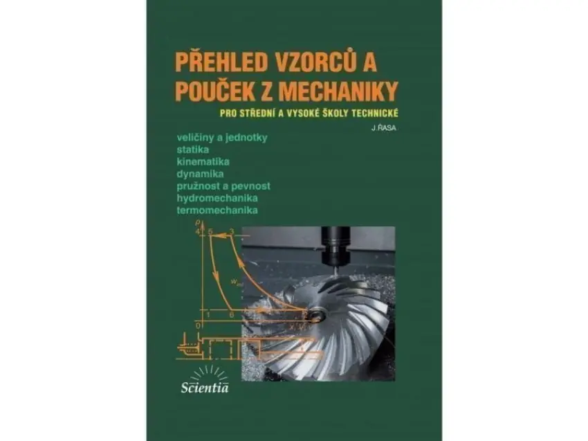 Přehled vzorců a pouček z mechaniky : pro střední a vysoké školy technické : veličiny a jednotky, statika, kinematika, dynamika, pružnost a pevnost, hydromechanika, termomechanika Nejlepší Volba